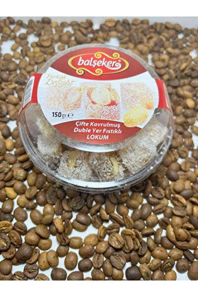 Balşeker Çifte Kavrulmuş Duble Yer Fıstıklı Lokum