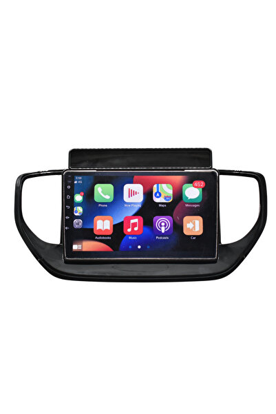 X-All Hyundai Accent 2020 screen, TS18 processor, 4GB RAM, 32GB storage, CarPlay, supports chip