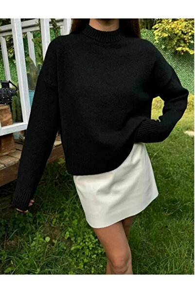 LAJESTE Голям трикотажен пуловер с кръгло деколте