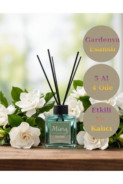 misra home collection 100ML Gardenya ( çiçek) Kokusu Çubuklu Oda Kokusu Dolap...