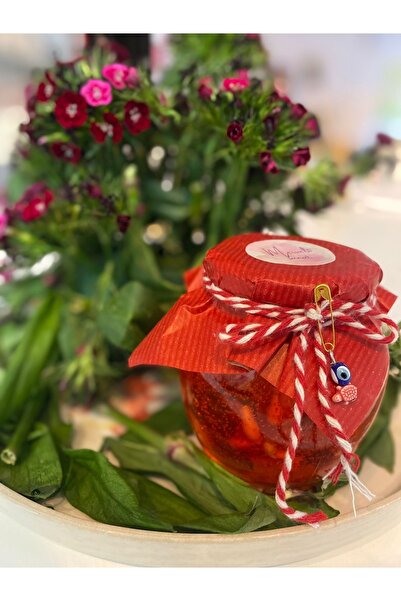 kavanoz nar reçelli mum