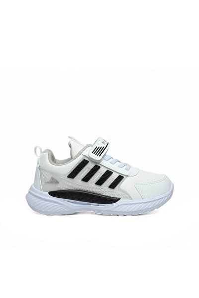 trender Ndrops Filet 023 White Black Boys' Sneaker Mde04C023