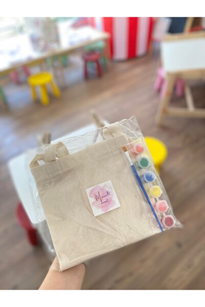 MERVELİSANAT bez çanta boyama kiti