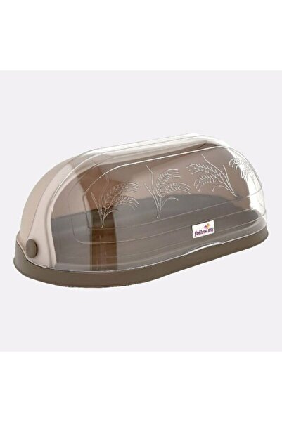 follow me Ekmek Kutusu Sepeti Dolabı Ekmeklik Başak Desenli Plastik