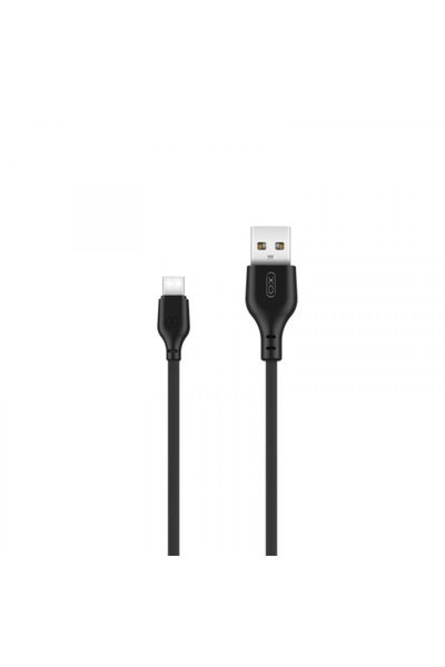 XO Design Cablu Date si Incarcare USB-A - USB-C NB103, 18W, 1m, Negru