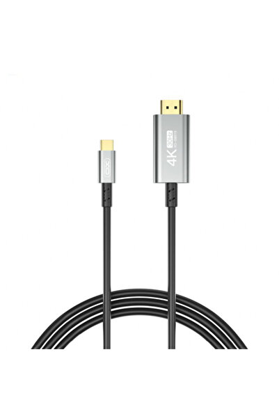 XO Design Cablu Audio si Video USB-C - HDMI GB019, 1.8m, Negru