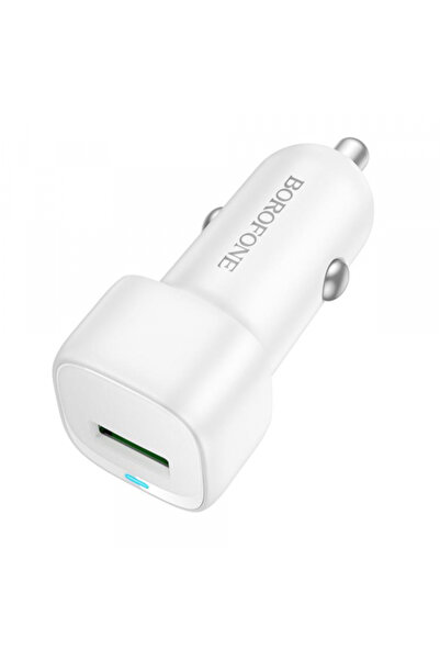 Borofone Incarcator Auto BZ34 Cloud, 18W, 3A, 1 x USB-A, Alb