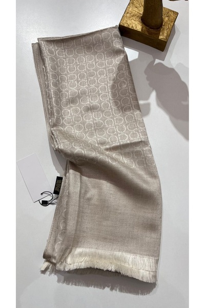 EB SCARF A Quality One-Way Wool Silk Shawl