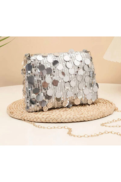 Bacoss Large Sequin Shoulder Bag (Bc-1268)