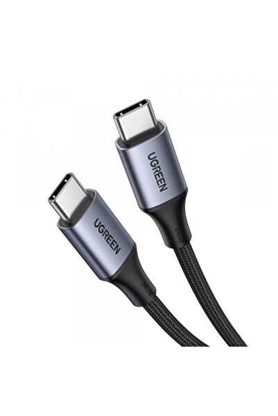 Ugreen Cablu Date si Incarcare USB-C - USB-C US535, 240W, 1m, Gri