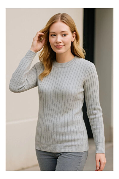 byasafkids Cycling Round Neck Knitwear Sweater Cotton Thick Corded Fabric Wov...