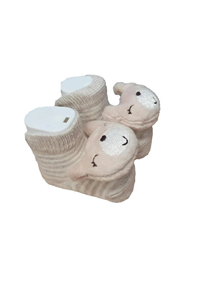 Bibaby Brown Rattle Socks