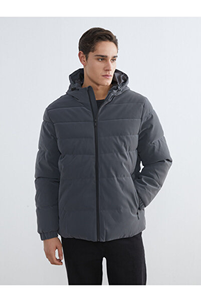 LC Waikiki Standard Mold Hooded Men's Puffer Coat