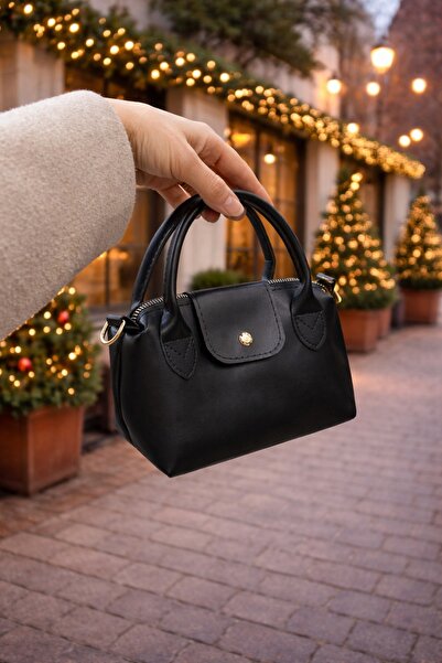 Edia Kadın Tote Çanta / Çapraz El ve Omuz Çantası / Mini Tote Çanta