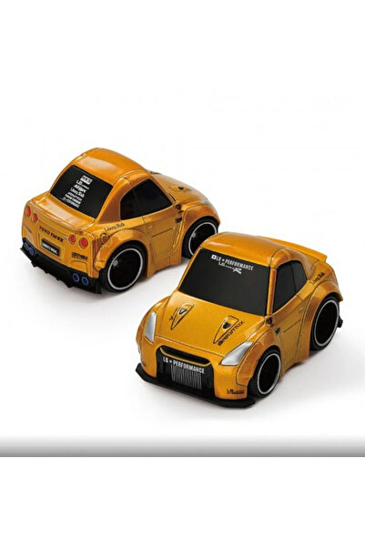 mini gt 1/64 Qube Carz Series Nissan Gt-R (R35) lb Works Type 1, Rear Wing Ve...