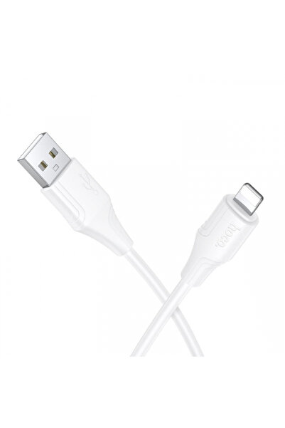 Hoco USB-A - Lightning Data and Charging Cable X124, 18W, 1m, White