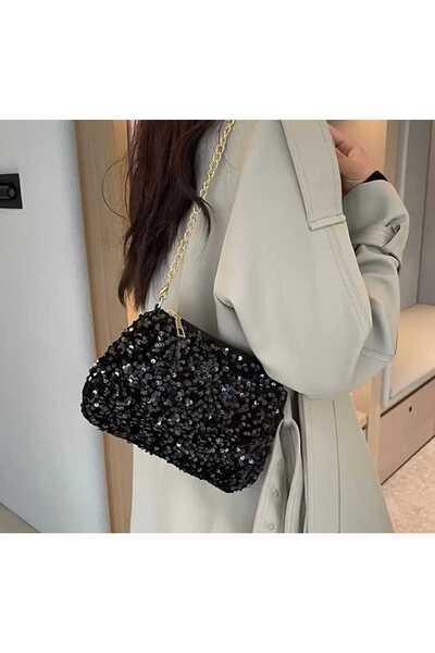 Bacoss Sequin Shoulder Bag (Bc-1267)