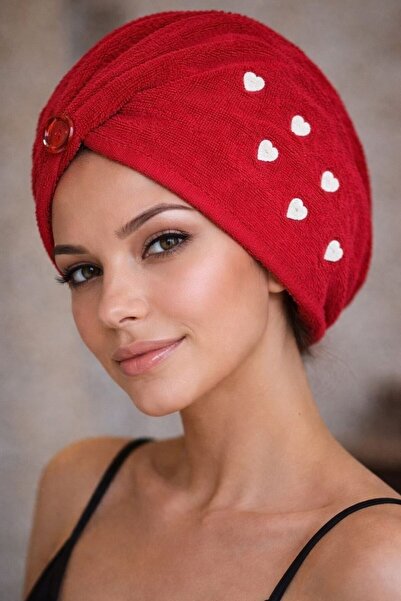 ozlıkaa SAÇ BONE KALP NAKIŞLI DUŞ SONRASI