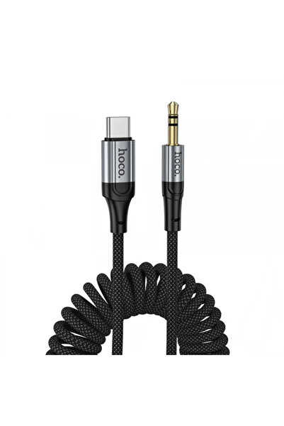 Hoco Cablu Audio USB-C - 3.5mm UPA33B, 1.5m, Negru