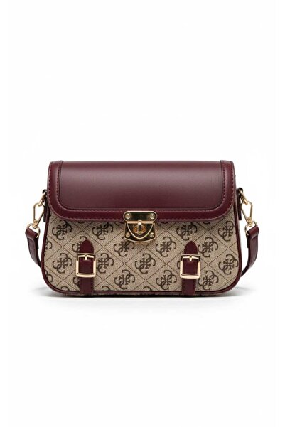 METEBAGS Kilit Detaylı Çapraz askılı Omuz Çantası