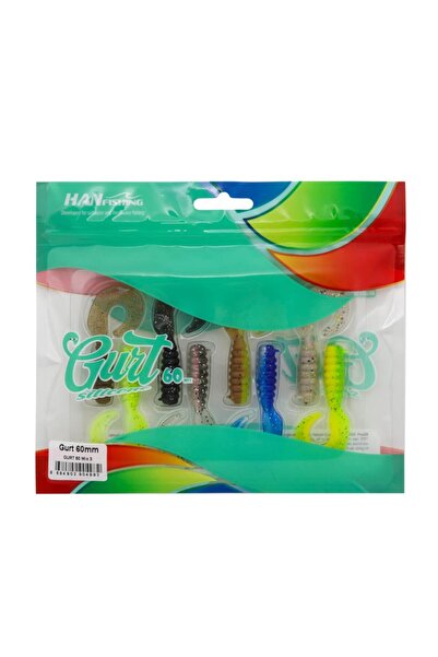 Hanfish Gurt 60 Mix 3 – Silikon Yem 8 Adet