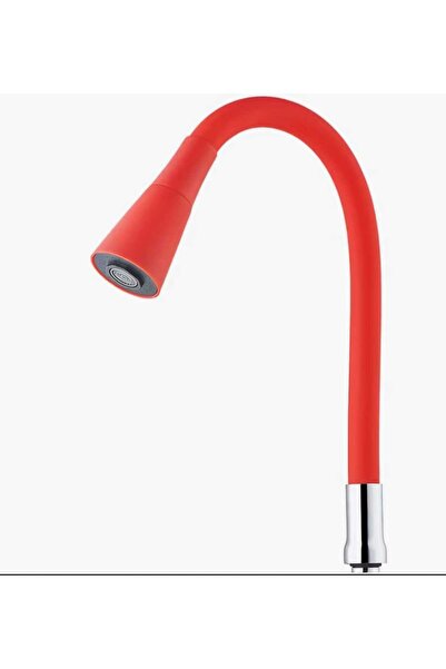 ASIR ARMATÜR Oynar Başlıklı Çelik Spiral Üzeri Silikon Kaplama Musluk Başlığı...