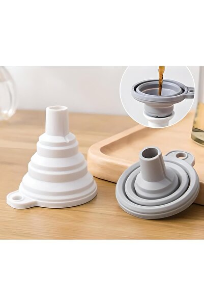 NaviRa Home Practical Mini Silicone Folding Funnel| Accordion Funnel| Folding - 1 Folding Funnel