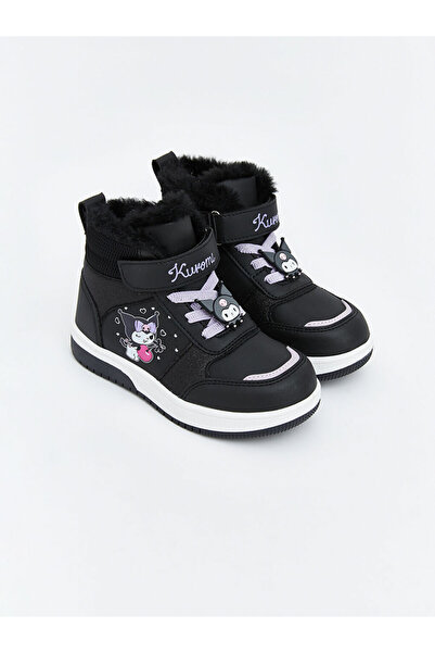 LC Waikiki LCW STEPS Ghete negre Kuromi cu imprimeu pentru fetiță