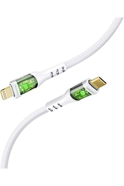 Promate USB-C to Lightning Cable, Premium 27W Power Delivery