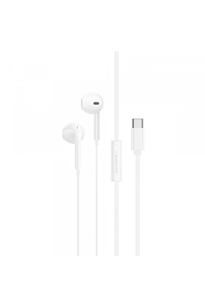 Borofone Căști handsfree USB-C BM99 Star, Alb