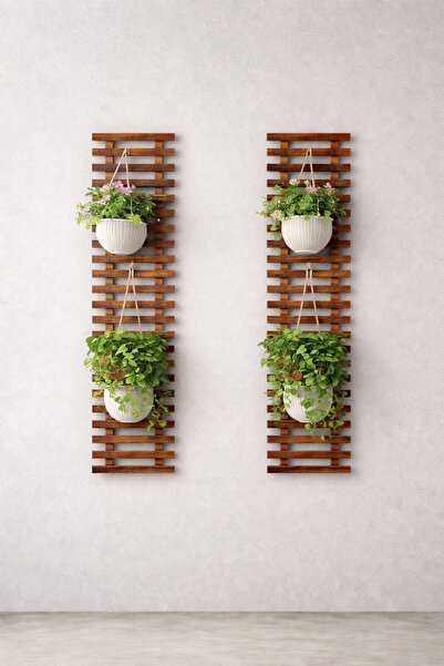 216AHSAP Ahşap saksılık