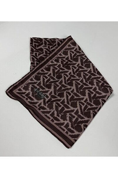 İpekal Soft Cotton Scarf-90 X 90 -06099 Brown-Mink