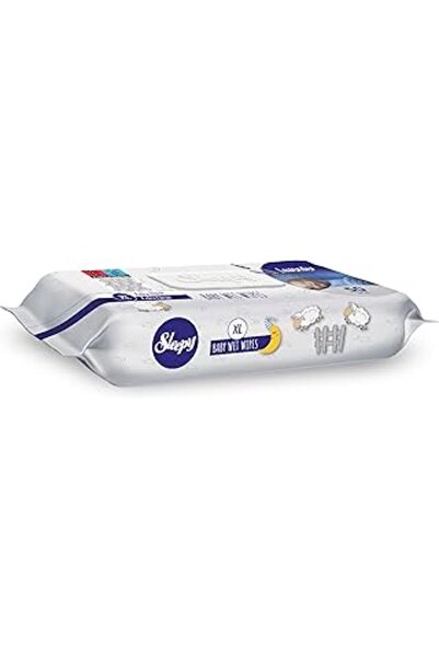SanalAMCA Store منشفة تنظيف جسم الطفل برائحة اللافندر، مقاس XL، 50 ورقة، U000...