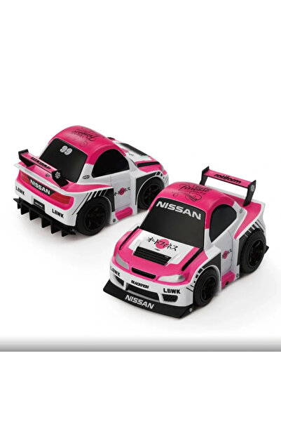 mini gt نموذج سيارة نيسان سيلفيا S15 LB-Super Silhouette من سلسلة Qube Carz ب...