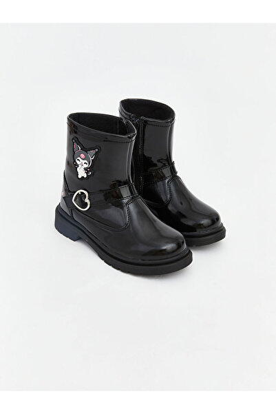 LC Waikiki LCW STEPS Ghete negre Kuromi cu imprimeu pentru fetiță