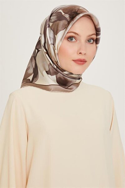 Armine وشاح حريري شتوي إكرو تويل 2025 9205-33