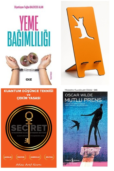 TÜRKİYE İŞ BANKASI KÜLTÜR YAYINLARI Yeme Bağımlılığı + The Secret Çekim Yasas...
