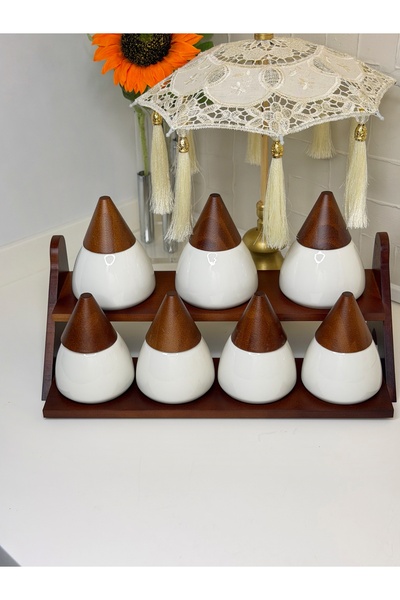 cicizuccaciye Sharpe Akasya / Porselen Baharat Takımı