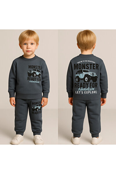 FURKYY Boy's Winter Set (Top and Bottom)