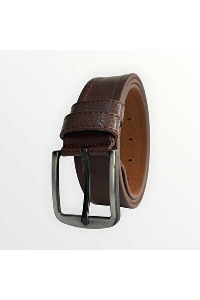Mia Belt Men's Belt Brown Suitable for Jeans and Canvas Pants (Model Stitched) Width cm 4.5