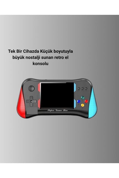 Şarjlı Taşınabilir Oyun Konsolu – X7M Retro Game Box
