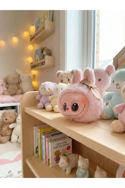 Probag Breloc cu urechi de iepure în stil Labubu Ornament drăguț pentru geant...