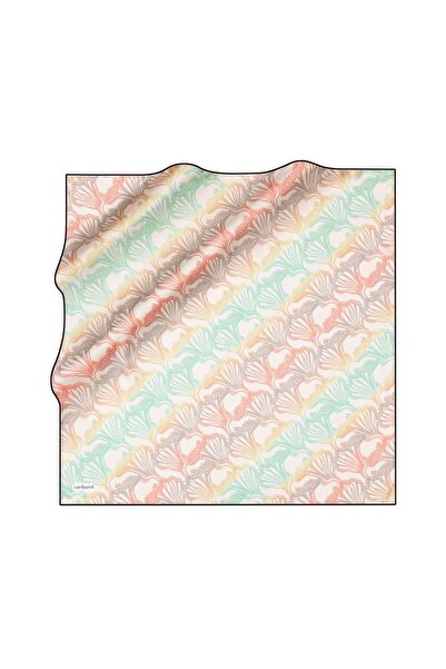 Cacharel Шовковий шарф Твіл - 9004313-911 Світло-кремовий