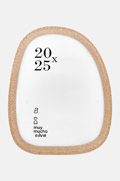 Muy Mucho Stone Tabletop Photo Frame, Grey