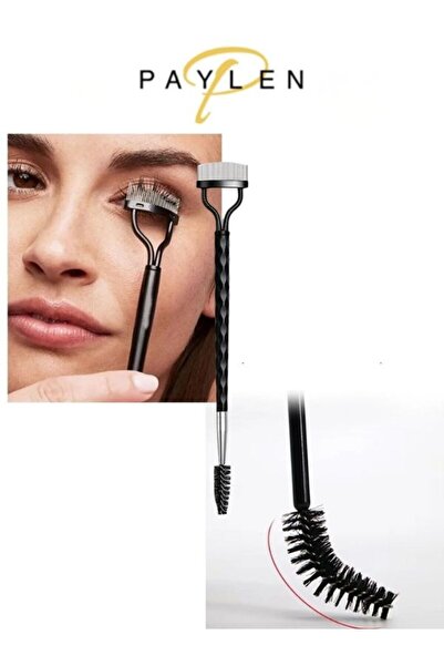 PAYLEN 4Ü1 Arada Fırça Seti - Kaşık Fırça - Far Fırçası-Eyeliner Fırçası-Kirpik Ayırıcı