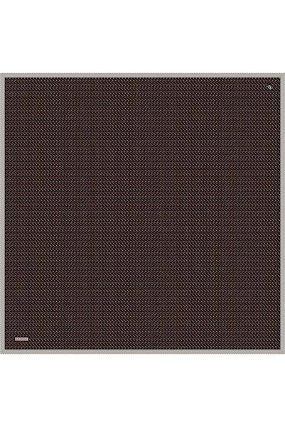 Armine Μεταξωτό Κασκόλ 2025 Καλοκαίρι - 9307-34 Μαύρο Κόκκινο Sura