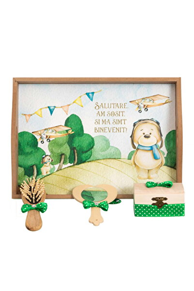 OEM Set Tavita Mot Baieti Ursulet Aviator