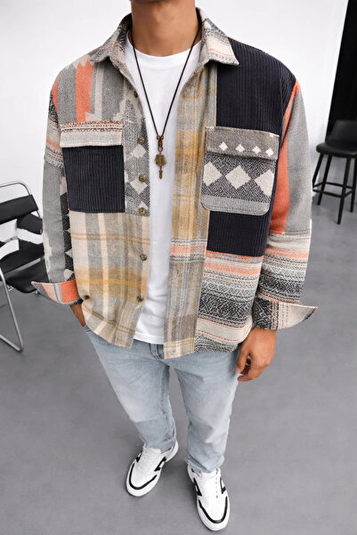 FıttingRoom Oversized Vintage Cotton Shirt