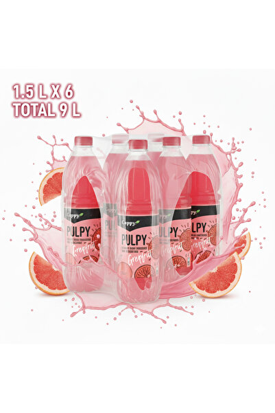 Cappy PULPY Grapefruit 6 x 1,5 L