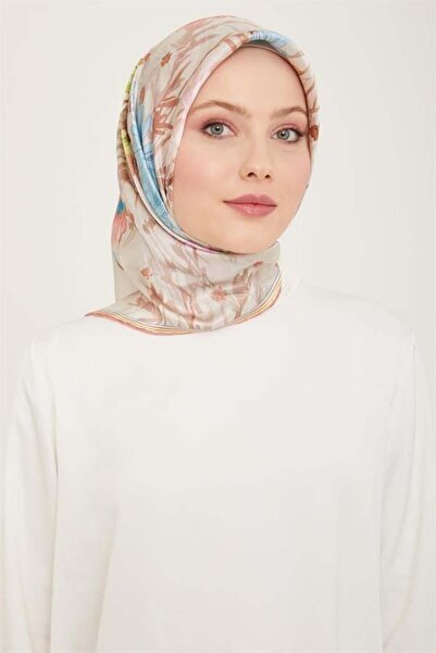 Armine Eșarfă de mătase 2024 Vara - 9129-86 Soft Stone Twill